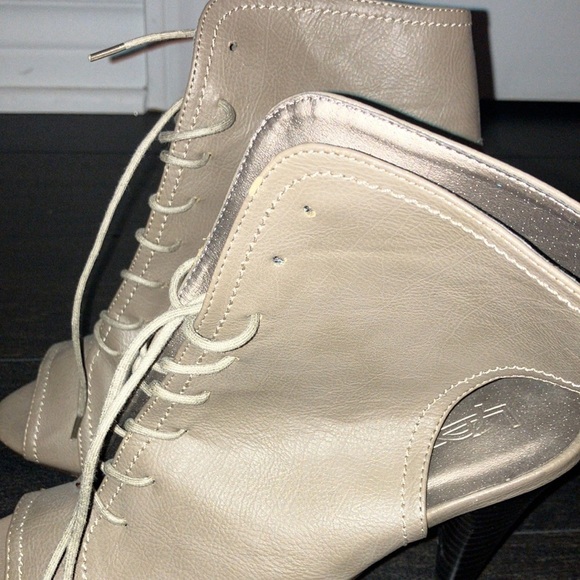 New and never left the house pleather laced sandals​ - Picture 7 of 7